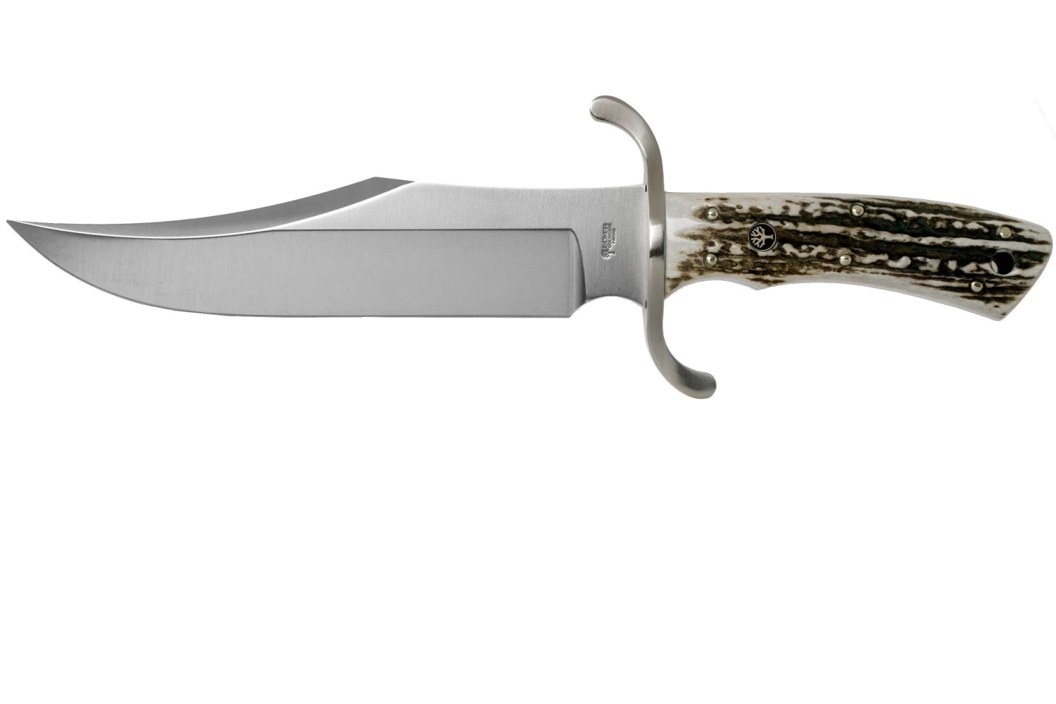 Böker Bowie Stag 121547HH Bois De Cerf N690, Couteau Bowie
