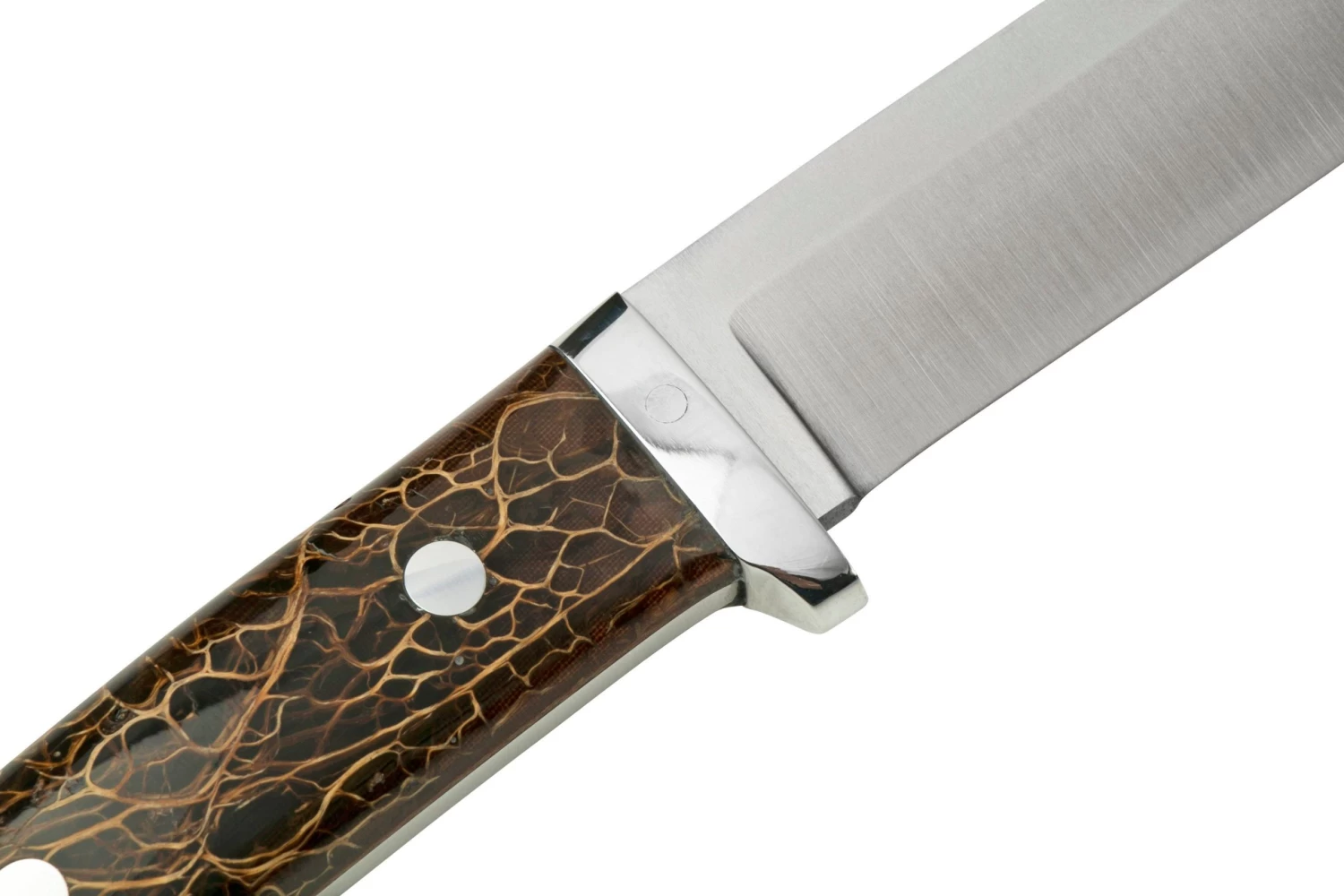 Bark River Classic Drop Point Hunter CPM S45VN Smoke Prickly Pear Natural Liner, Couteau Fixe – Image 5