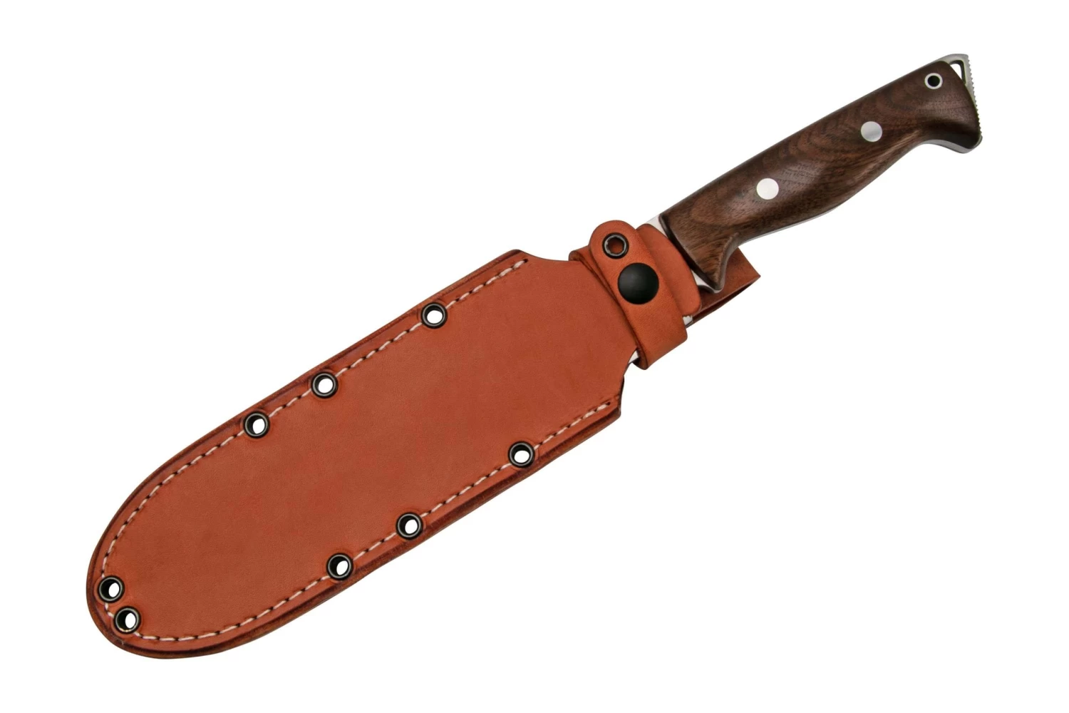 Bark River Bravo Tope Recon CPM 3V Walnut Burl Rampless Couteau De Survie – Image 6