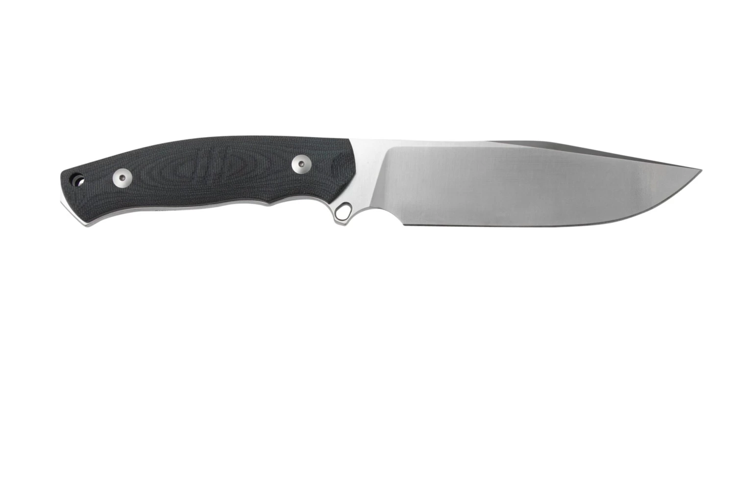 GiantMouse GMF4 Black Canvas Micarta, Couteau Fixe, Ansø Et Voxnaes Design – Image 2