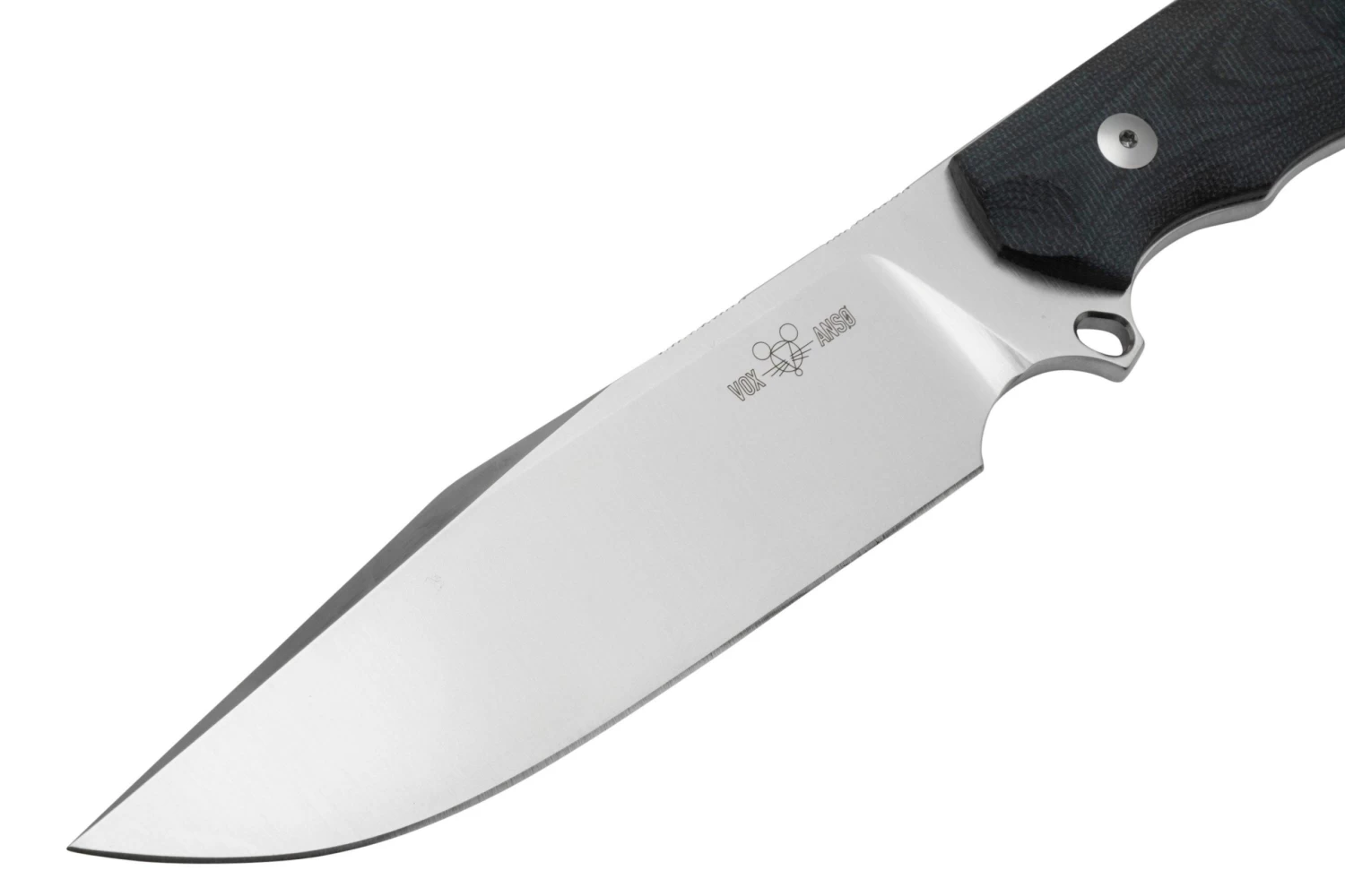 GiantMouse GMF4 Black Canvas Micarta, Couteau Fixe, Ansø Et Voxnaes Design – Image 3