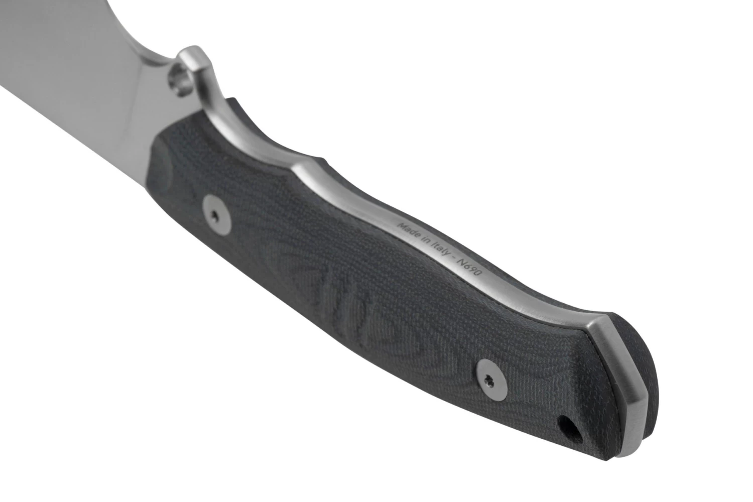 GiantMouse GMF4 Black Canvas Micarta, Couteau Fixe, Ansø Et Voxnaes Design – Image 4