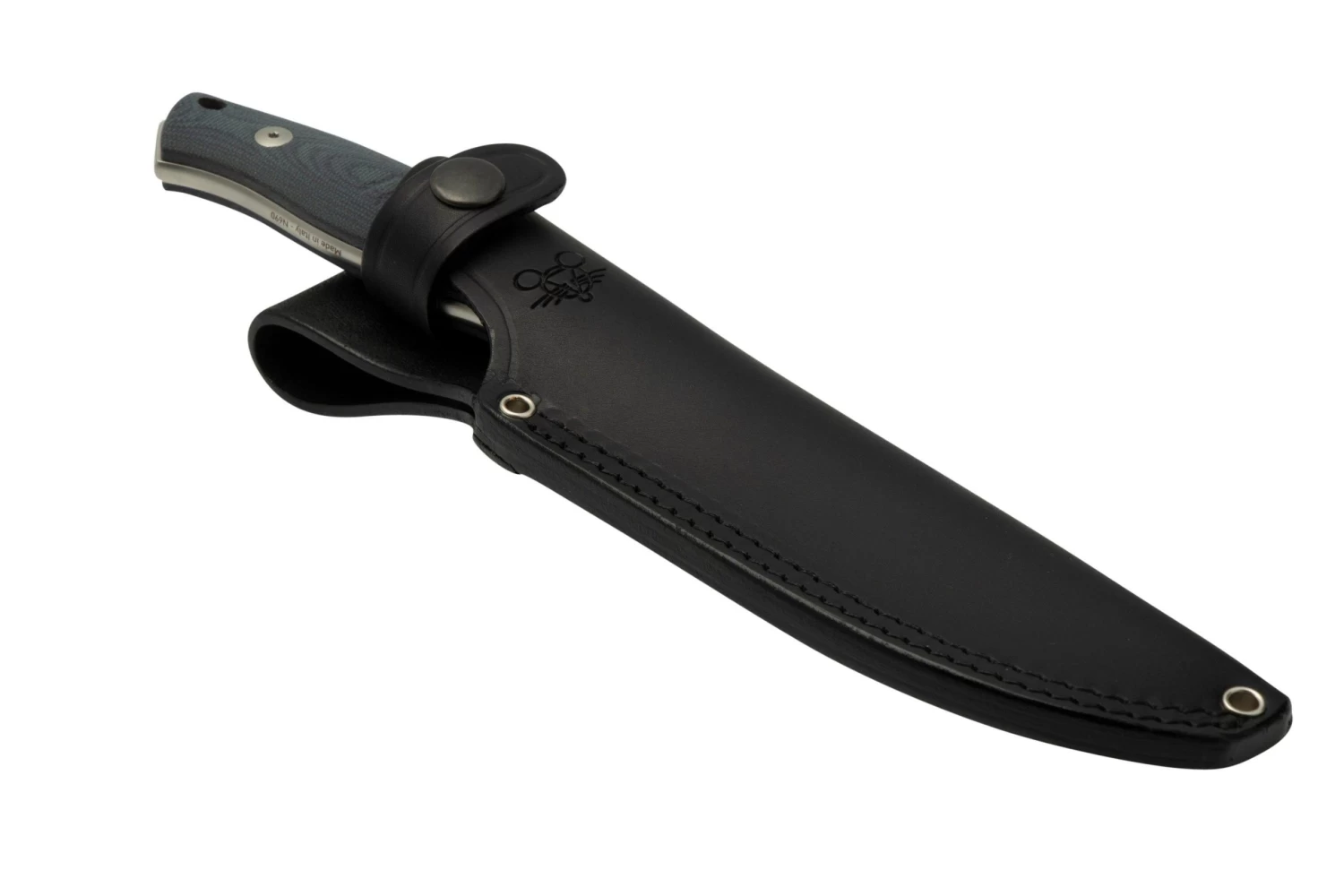 GiantMouse GMF4 Black Canvas Micarta, Couteau Fixe, Ansø Et Voxnaes Design – Image 6