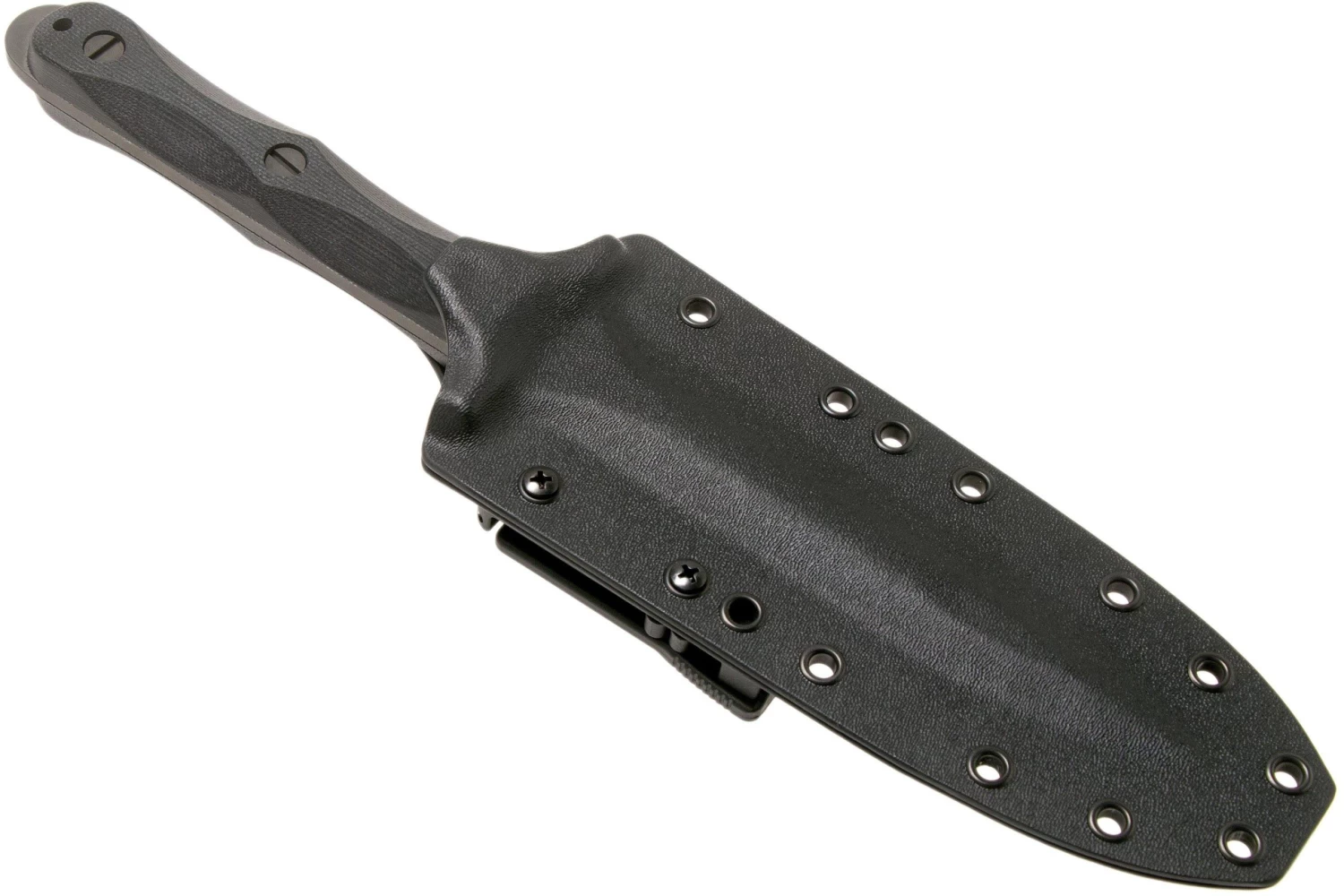 Rick Hinderer EK Dagger 3V DLC, Black Micarta Commando Poignard – Image 6