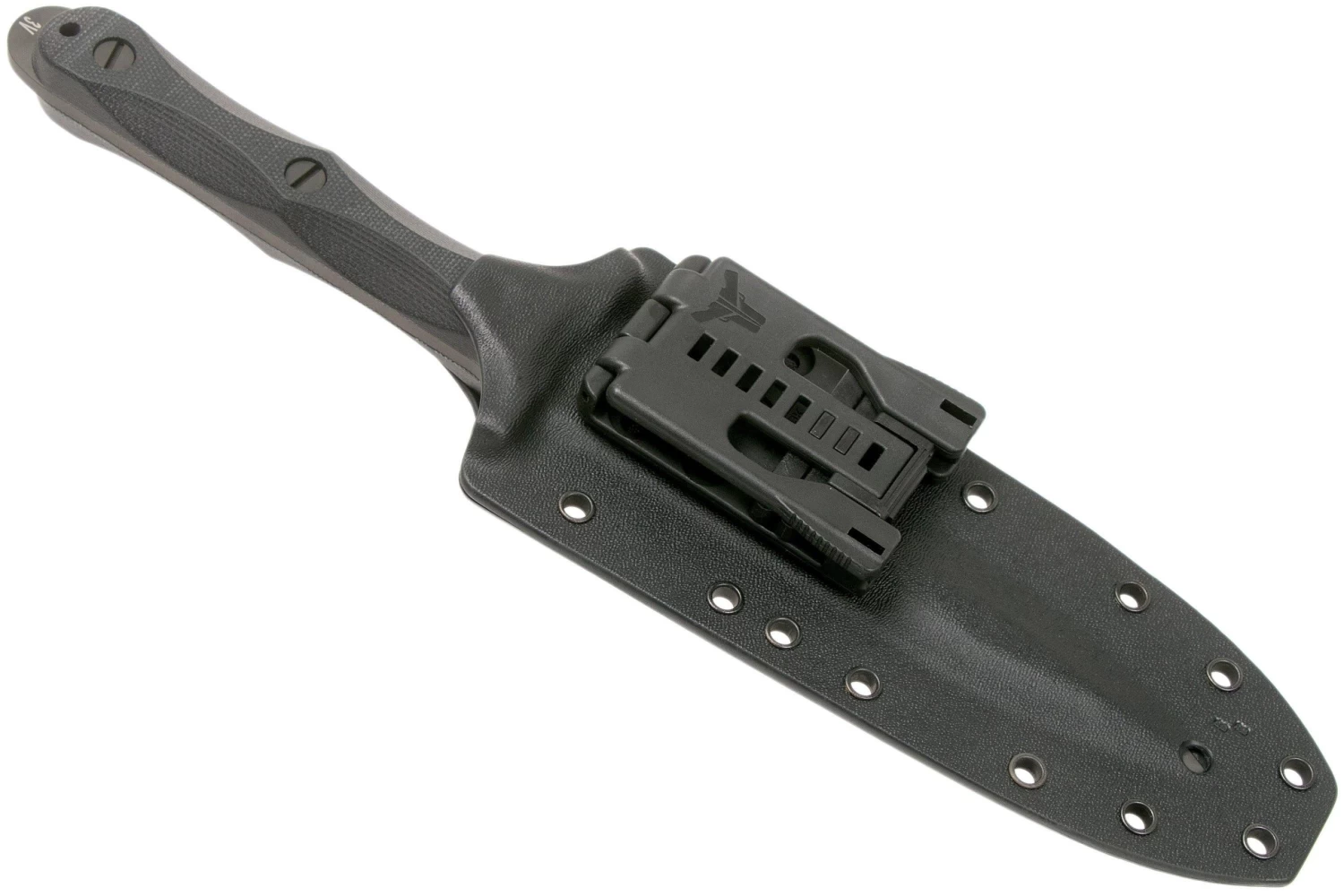 Rick Hinderer EK Dagger 3V DLC, Black Micarta Commando Poignard – Image 7