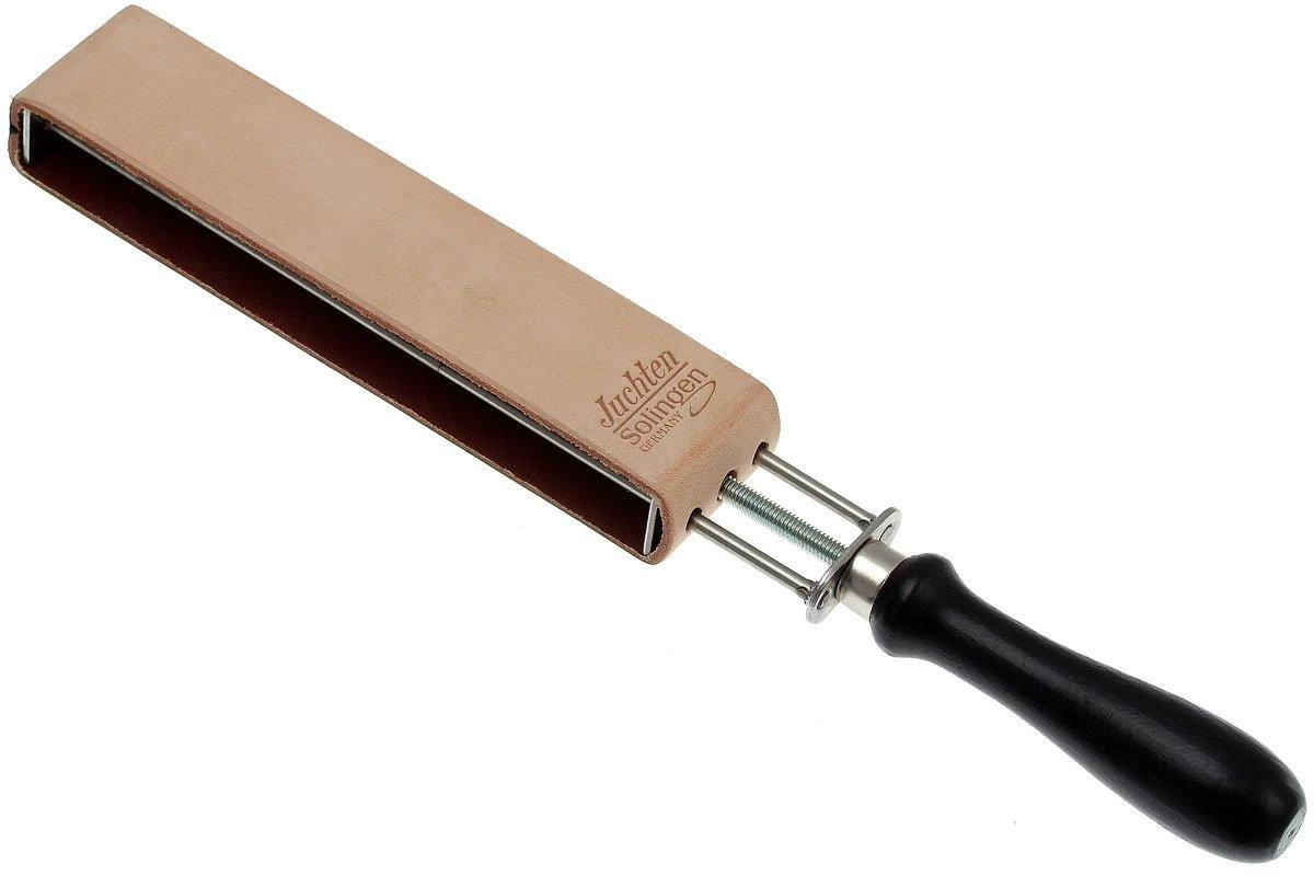 Herold Solingen HS56J Cuir à Rasoir Double-face, Vert/cuir – Image 3