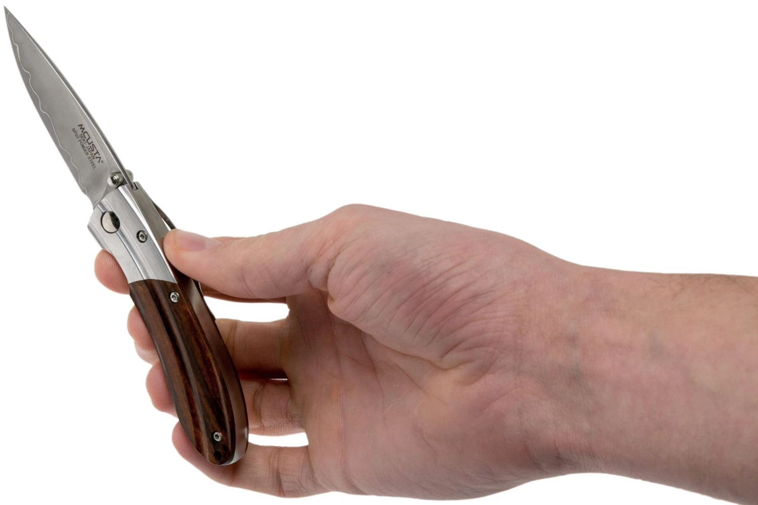 Mcusta MC-141G Shinra Mixture Ripple, Ironwood, Couteau De Gentleman – Image 8