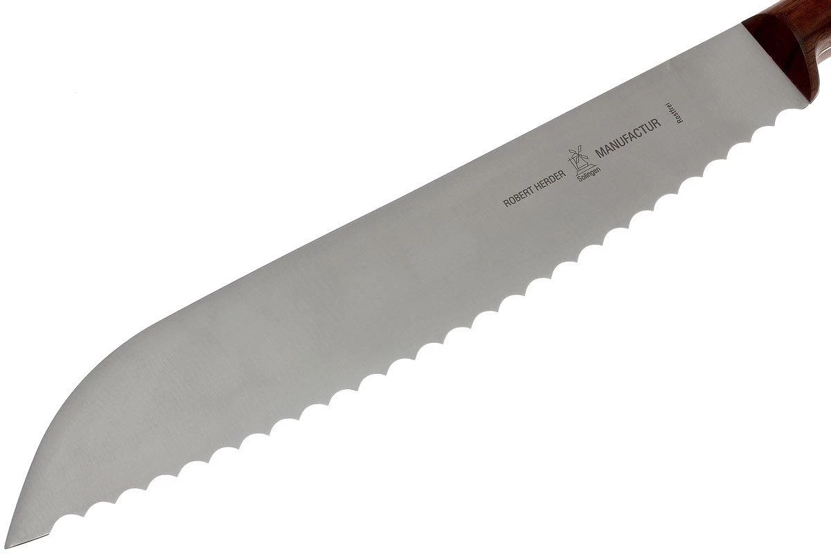Robert Herder 9213197518 Grandmoulin Couteau à Pain, Noyer – Image 2