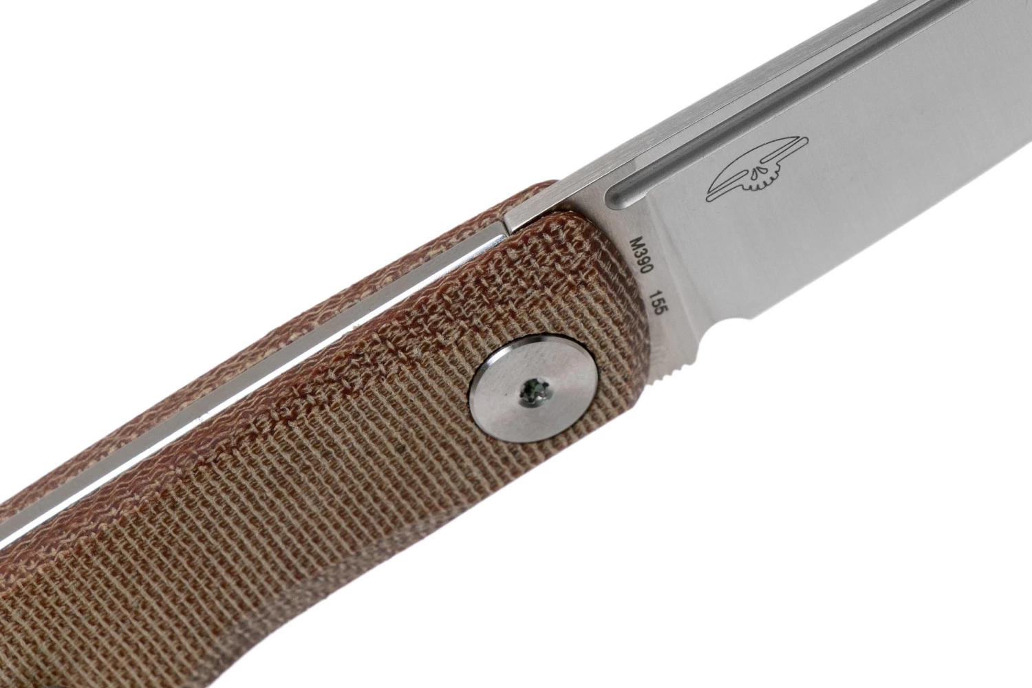 Real Steel Luna Premium II M390, Natural Micarta 7007P Knivesandtools Exclusive Couteau De Poche Slipjoint – Image 6