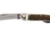 Robert Klaas Classic Line 100mm, Real Stag 383-451 Couteau & Décapsuleur