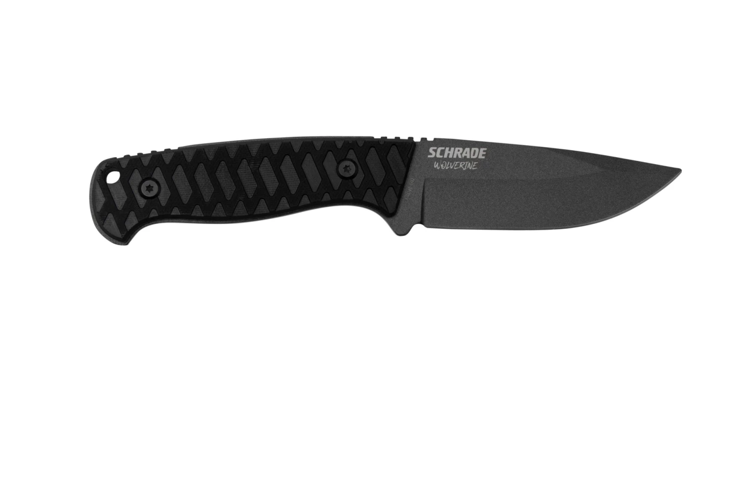 Schrade Wolverine 1182520, Noir, Couteau Fixe – Image 5