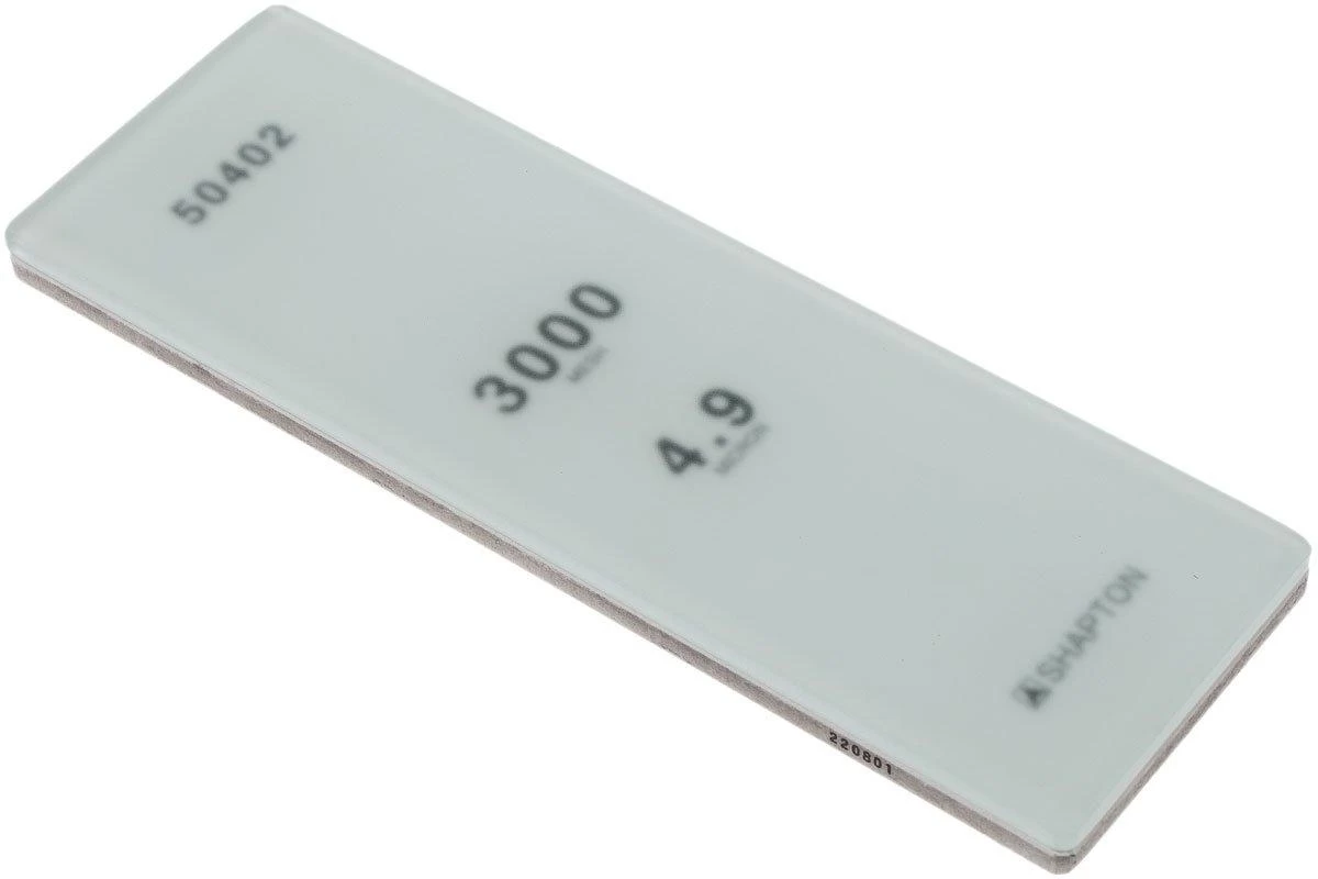 Shapton Glass Stone HR Grain 3000 Moyen 4.9 Micron Pierre à Aiguiser, 50402 – Image 2