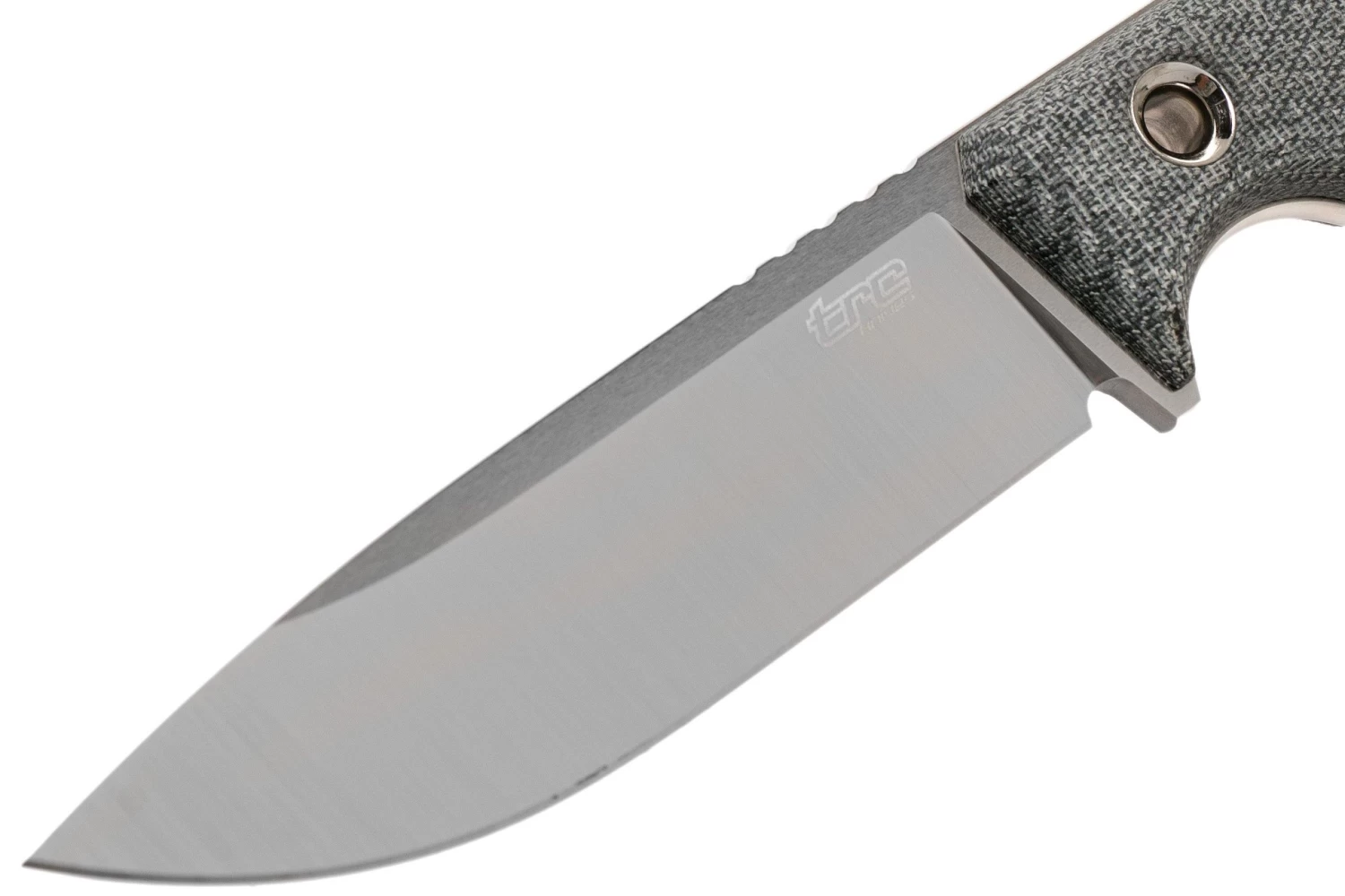 TRC Knives South Pole, Elmax, Black Canvas Micarta, Couteau De Survie – Image 3