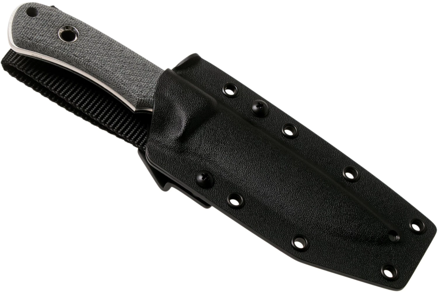 TRC Knives South Pole, Elmax, Black Canvas Micarta, Couteau De Survie – Image 6