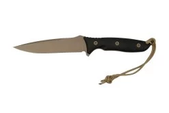 Spartan Blades Moros SB53DEBKNLBK Flat Dark Earth, Black Micarta, Fourreau Molle-Black, Couteau De Survie